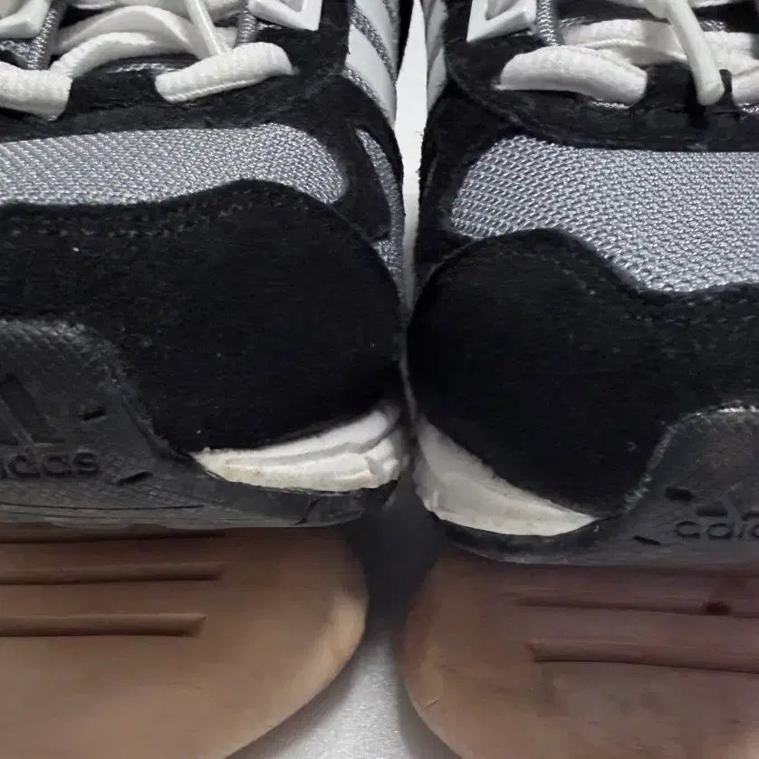 [BUNJANG] Adidas Running Sneakers Gray 230mm / 아디다스 러닝화 스니커즈 그레이230