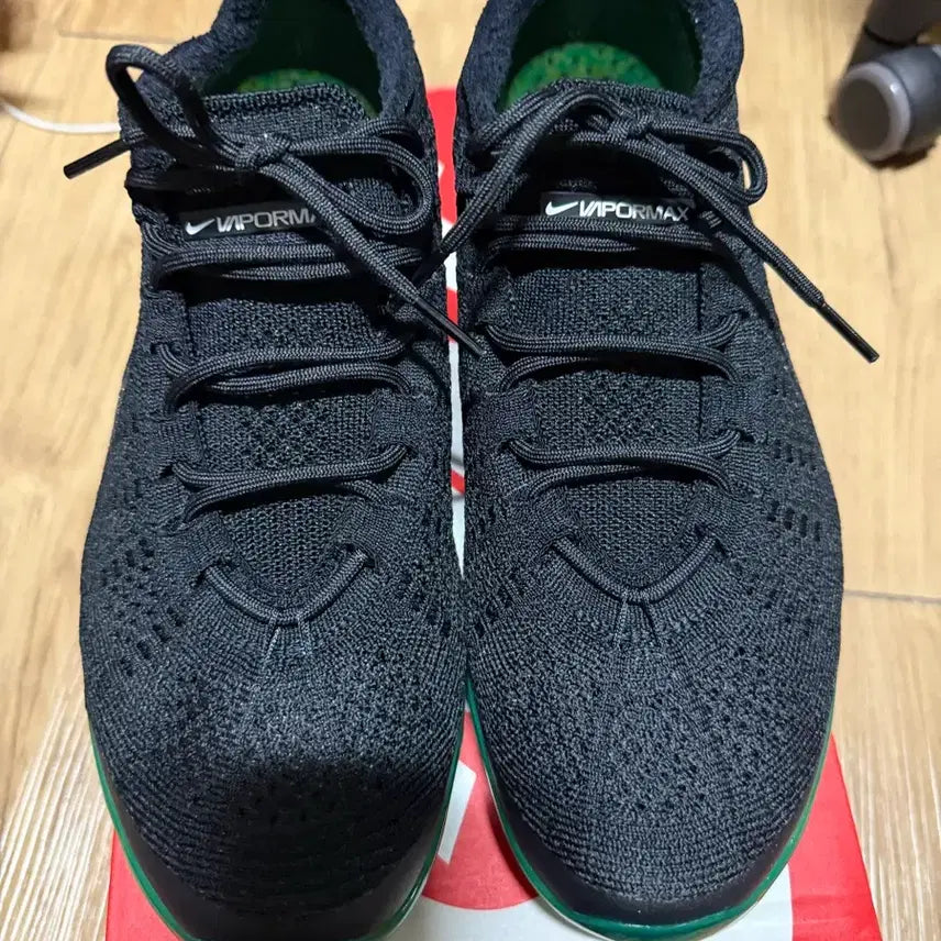 [BUNJANG] Nike Air VaporMax 2023 - Black - Sneakers / 나이키 에어 베이퍼맥스 플라이니트 블랙 그린 스트라이크 280