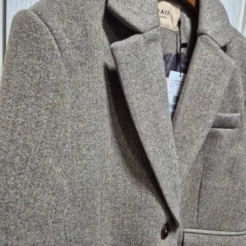 [BUNJANG] NAIN Herringbone Crop Jacket / (타임세일)(새상품)NAIN 헤링본 크롭 자켓