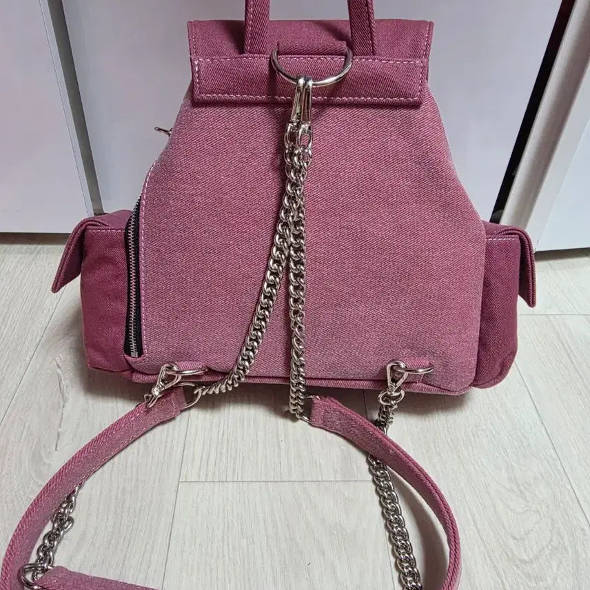 [BUNJANG] Keliz Denim Upcycled Backpack / 업사이클링 가방 켈리즈 데님 백팩