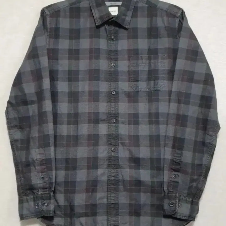 [BUNJANG] Series Check Shirt Size 95 / 시리즈 체크 셔츠 95사이즈