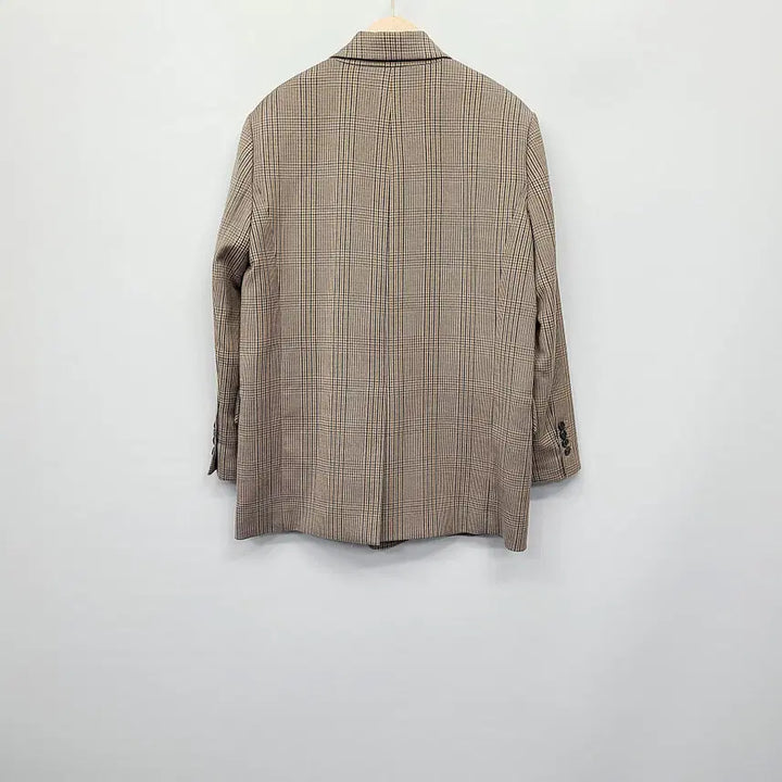 [BUNJANG] BOWEN Wool Blend Classic Check Double Jacket / 보웬(BOWEN) 울 혼방 클래식 체크 더블 자켓 (Free)