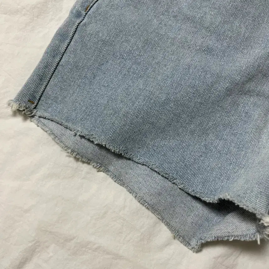 [BUNJANG] Denim Shorts 26(S) / 딸옷정리-연청 / 진청 데님 숏팬츠 26(S)