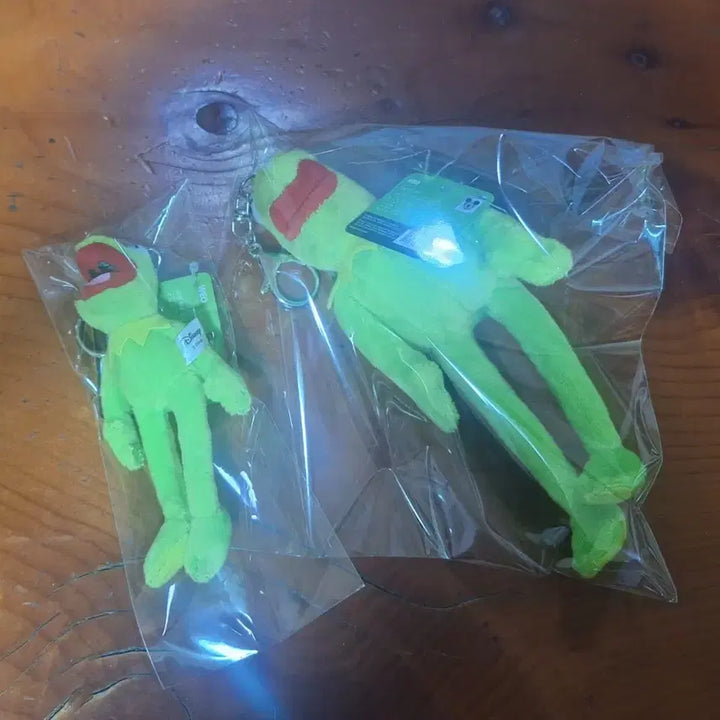 [BUNJANG] Disney Muppets Kermit the Frog Plush Keyring Set / 디즈니 머펫 개구리 커밋 인형 키링 세트로 팝니다