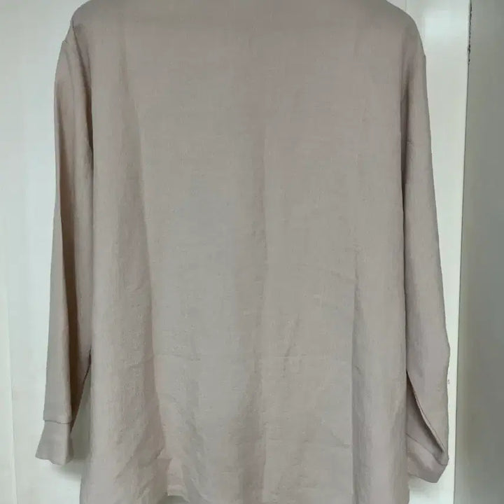 [BUNJANG] Wrinkle-Free Oversized Beige Shirt / (새제품) 링클프리 오버핏 셔츠