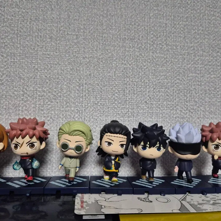 [BUNJANG] Jujutsu Kaisen Walking Step Figure 7-Piece Set / 주술회전 워킹스텝 피규어 7종 풀세트(시크릿 이타도리)