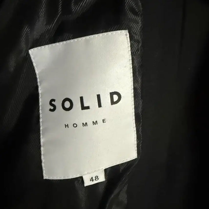 [BUNJANG] Solid Homme Black Jacket (Size 48) / 솔리드옴므 블랙자켓(48) 판매.