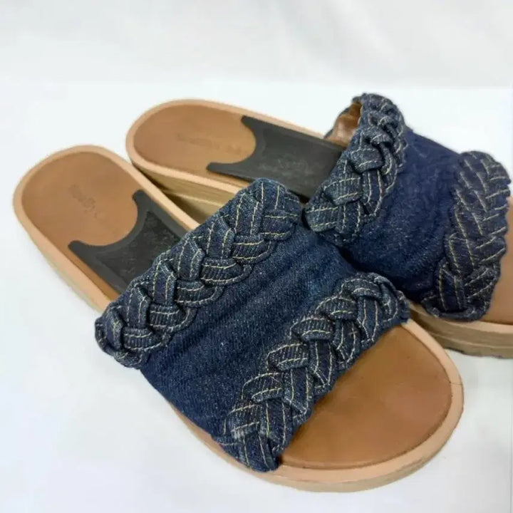 [BUNJANG] See By Chloe Denim Sandals / 씨바이끌로에(See By Chloe) 데님샌들