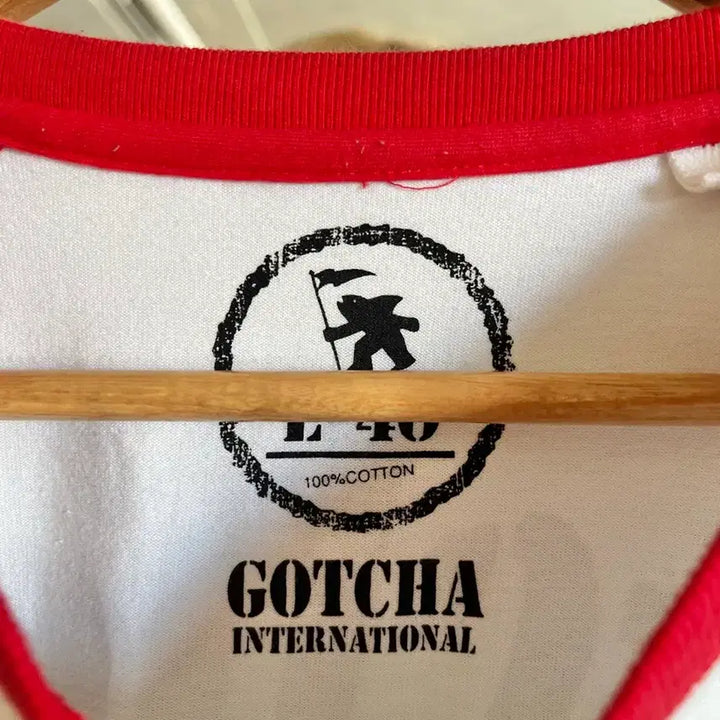 [BUNJANG] GOTCHA Vintage Lettering Raglan Long Sleeve / 90s-00s GOTCHA 일본 빈티지 레터링 프링팅 래글런 롱슬리브