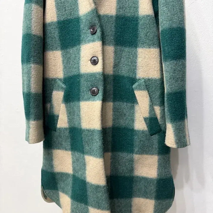 [BUNJANG] Isabel Marant 22SS Oversized Check Coat (Size 38) / 정품) 이자벨마랑 22ss 오버핏 체크 코트 38