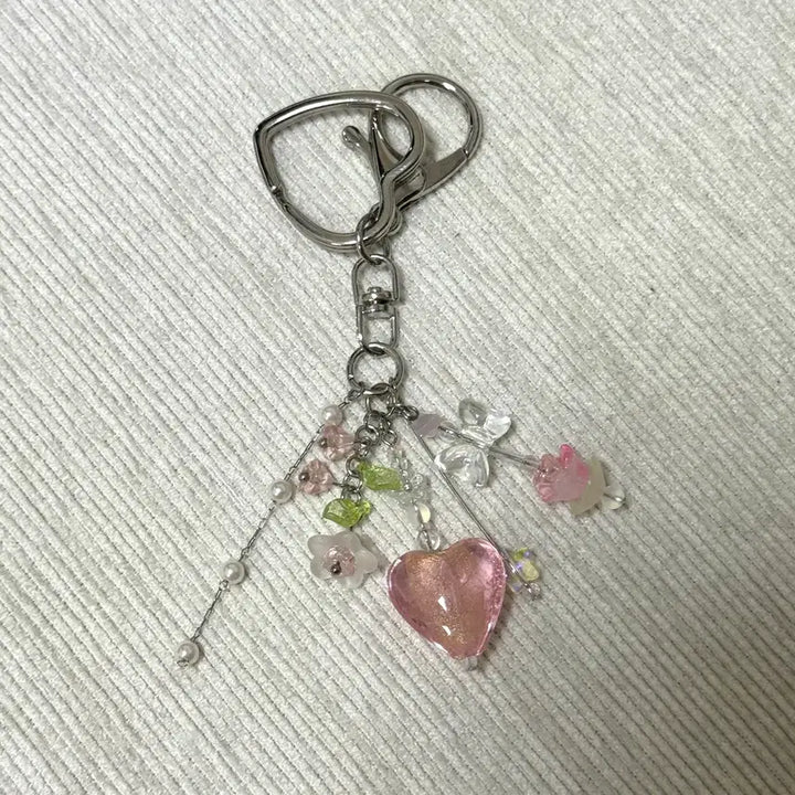 [SOLD OUT] 여름정원 하트 키링