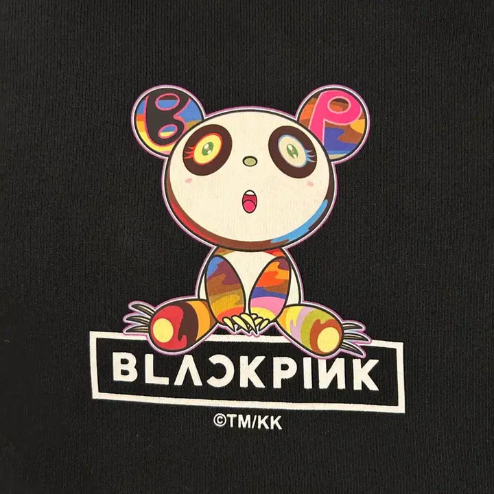 [SOLD OUT] 블랙핑크 x 무라카미 타카시 판다카시 드림 후디 빈티지 블랙
