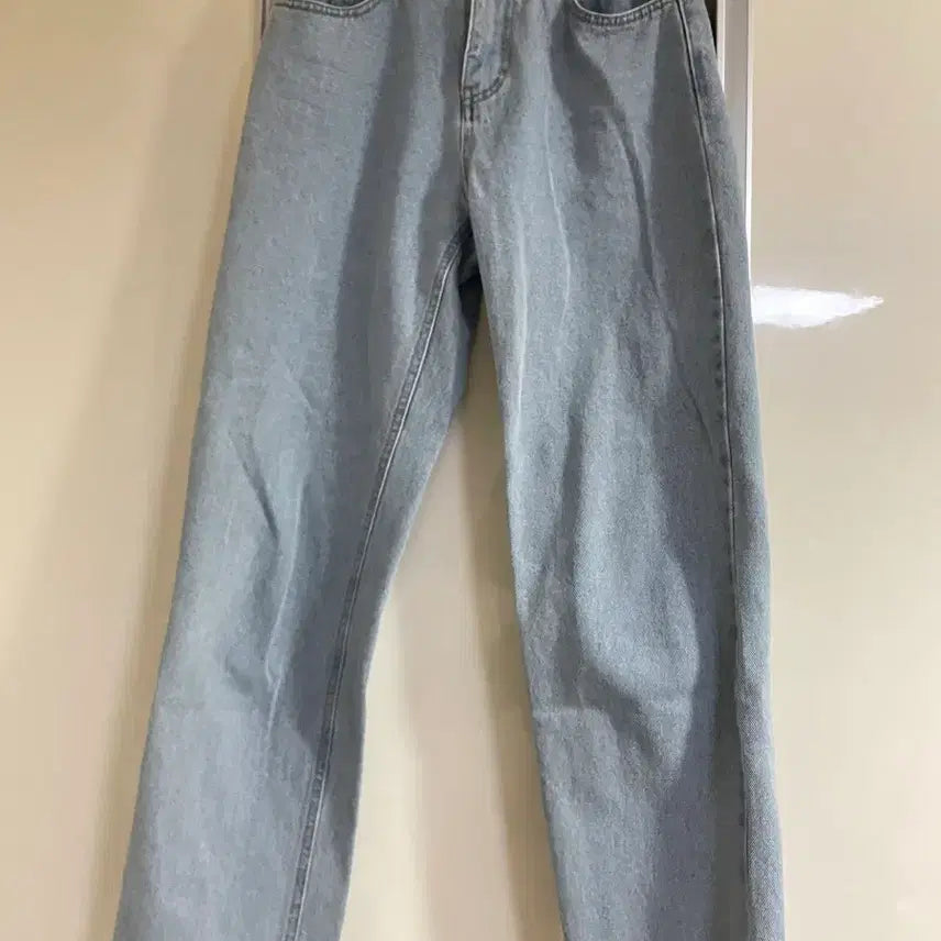[SOLD OUT] 페이퍼문 데님청바지 연청 통바지 와이드 팬츠