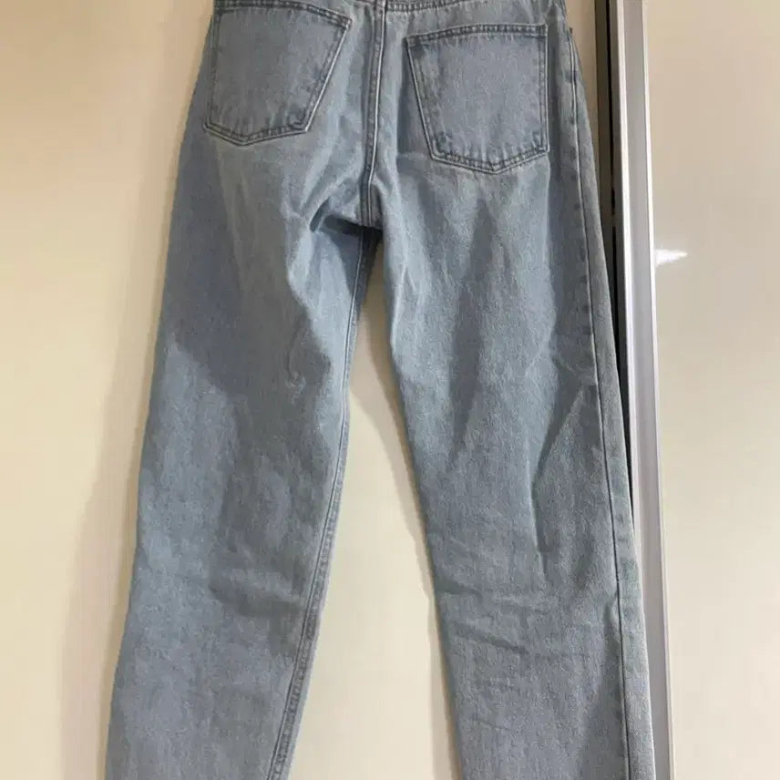 [SOLD OUT] 페이퍼문 데님청바지 연청 통바지 와이드 팬츠