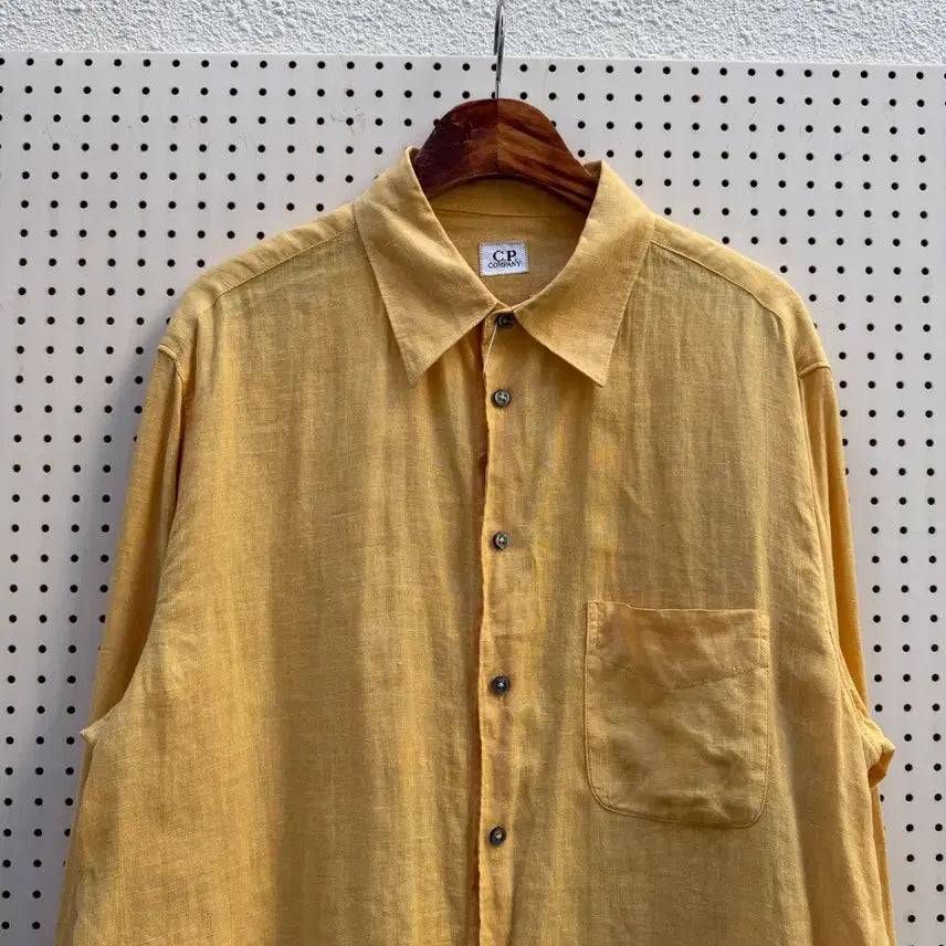 [BUNJANG] C.P. Company Linen Shirt / 2000s C.P.COMPANY LINEN 올드 씨피컴퍼니 린넨셔츠