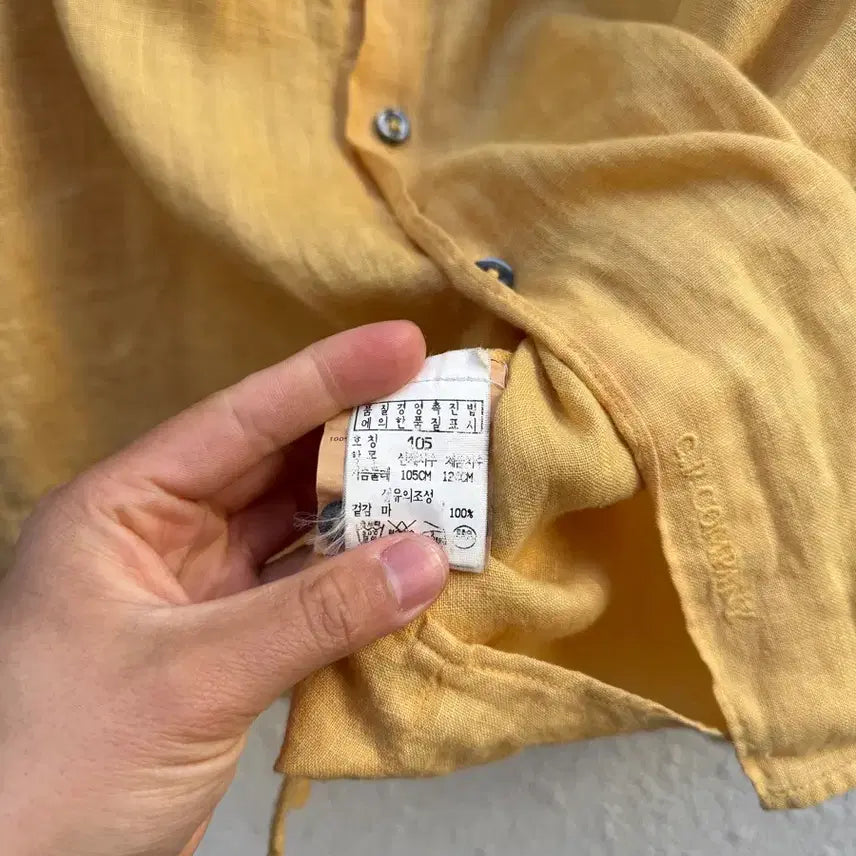 [BUNJANG] C.P. Company Linen Shirt / 2000s C.P.COMPANY LINEN 올드 씨피컴퍼니 린넨셔츠