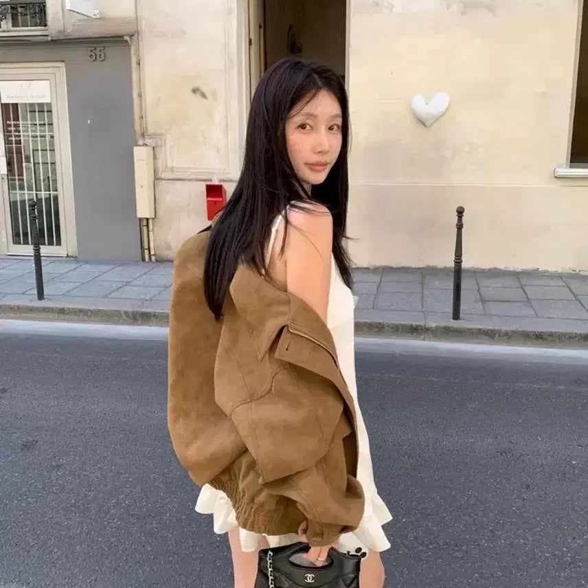 [BUNJANG] Lilicots Mute Leather Jacket / 릴리코츠 뮤트 레더 자켓