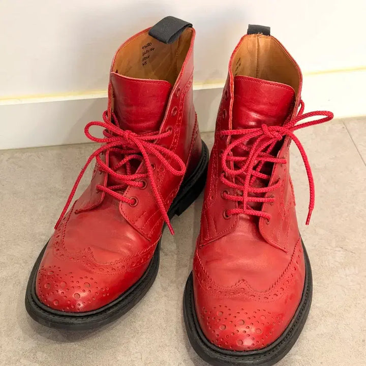 [BUNJANG] Trickers Stow Country Boots / 영국 핸드메이드 트리커스(Trickers) Stow 워커/ 부츠