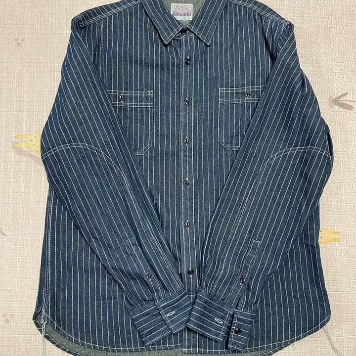 [BUNJANG] Bronson 9oz Wabash Work Shirt 44 / 브론슨 9온즈 와바시 워크 셔츠 44