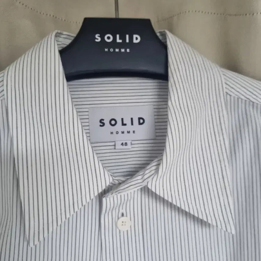 [BUNJANG] Solid Homme Crop String Shirt / 솔리드옴므 크롭 스트링셔츠 48