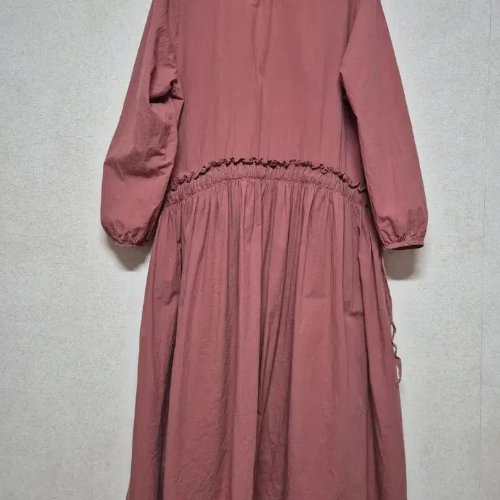 [SOLD OUT] 면100  긴팔 퍼프 원피스