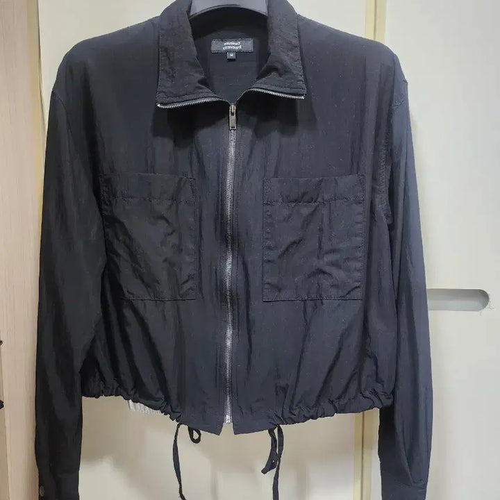 [BUNJANG] Musinsa Standard Black Crop Jacket / 무신사 스탠다드 블랙 크롭 자켓