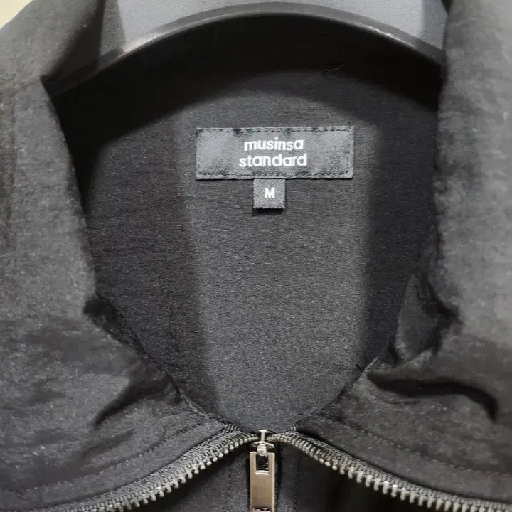 [BUNJANG] Musinsa Standard Black Crop Jacket / 무신사 스탠다드 블랙 크롭 자켓