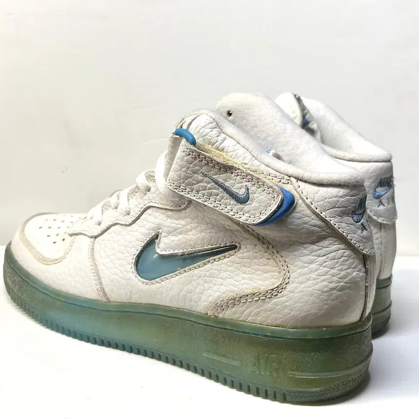 [BUNJANG] Nike Air Force 1 Mid Sky Sneakers / [280] 나이키 에어 포스 원 미드 하늘 완창