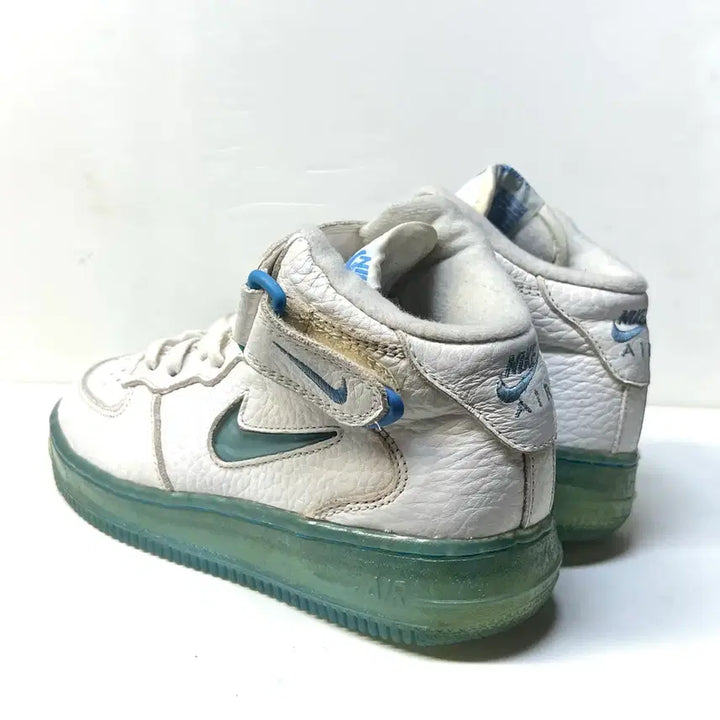 [BUNJANG] Nike Air Force 1 Mid Sky Sneakers / [230] 나이키 에어 포스 원 미드 하늘 완창