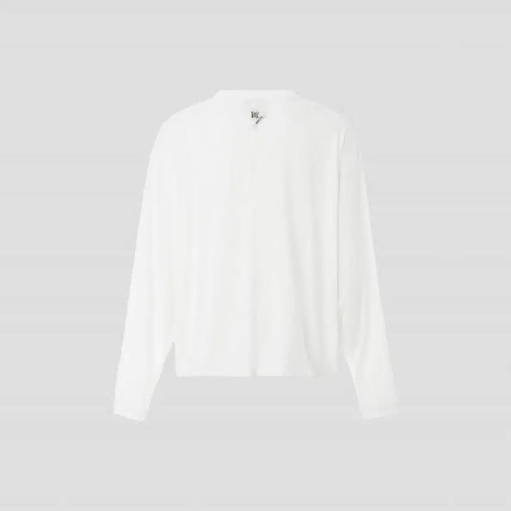 [BUNJANG] Recto RC Logo Jacquard Patch Oversized T-Shirt White / [새상품] 렉토 RC 로고 자카드 패치 오버사이즈 티셔츠 화이트