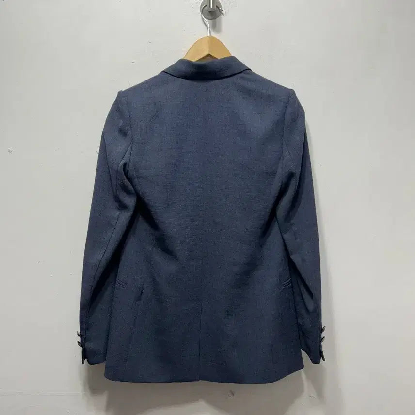 [BUNJANG] JJ JIGOTT Navy Double Button Jacket 85 / JJ 지고트 네이비 더블 버튼 자켓 85