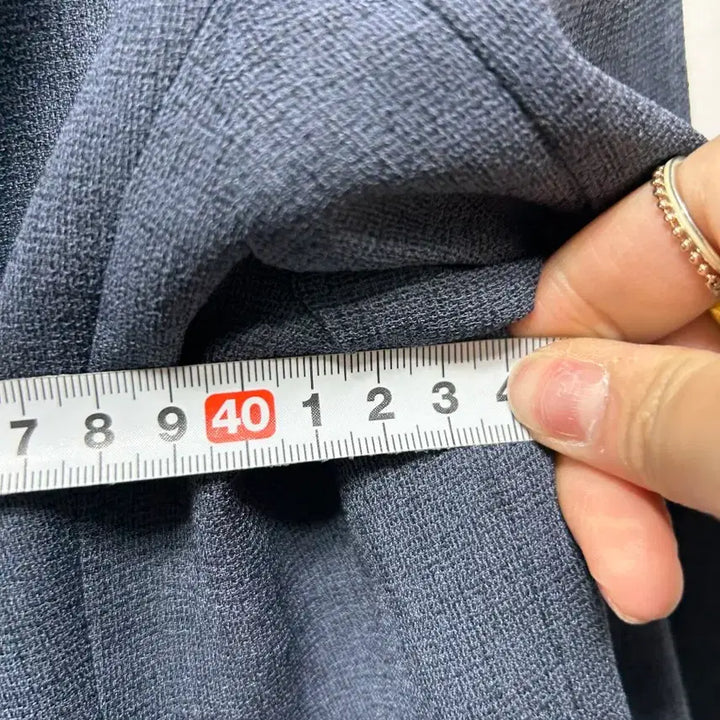 [BUNJANG] JJ JIGOTT Navy Double Button Jacket 85 / JJ 지고트 네이비 더블 버튼 자켓 85