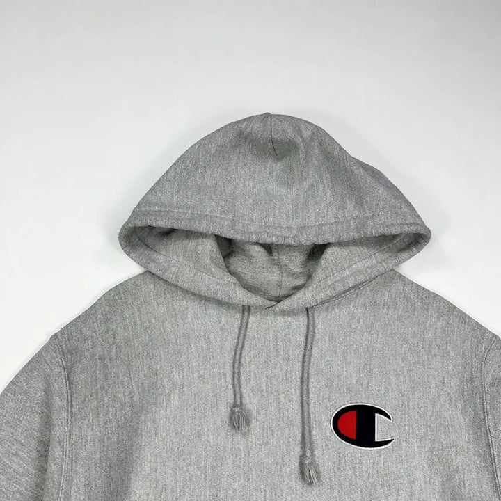 [BUNJANG] Champion Reverse Weave Hoodie Grey / (실측L) 챔피온 오리지널 리버스위브 후드티 그레이