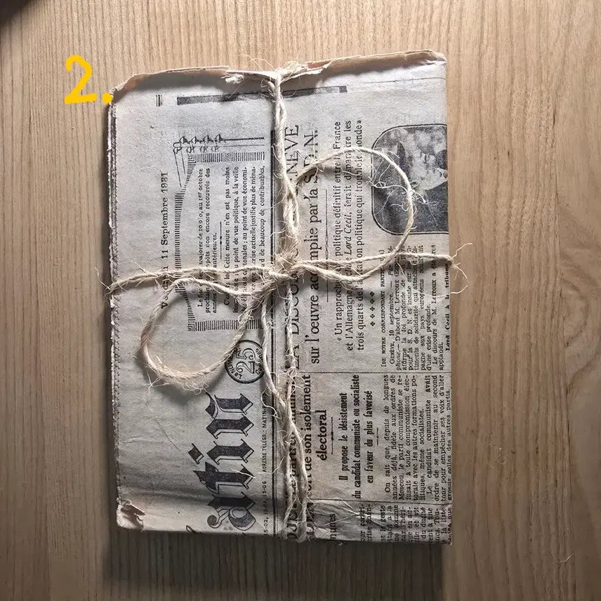 [BUNJANG] Vintage French Newspaper Bundle / 빈티지 프랑스 신문 지류 묶음