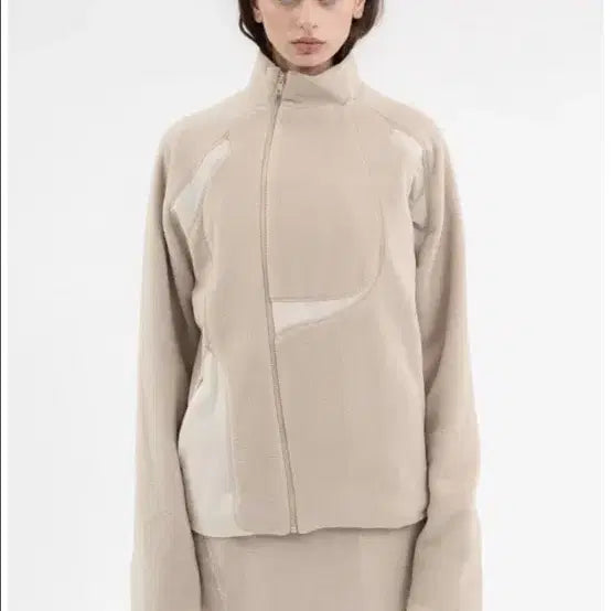 [BUNJANG] Hyein Seo Panel Fleece Jacket / 혜인서 패널드 플리스 2사이즈