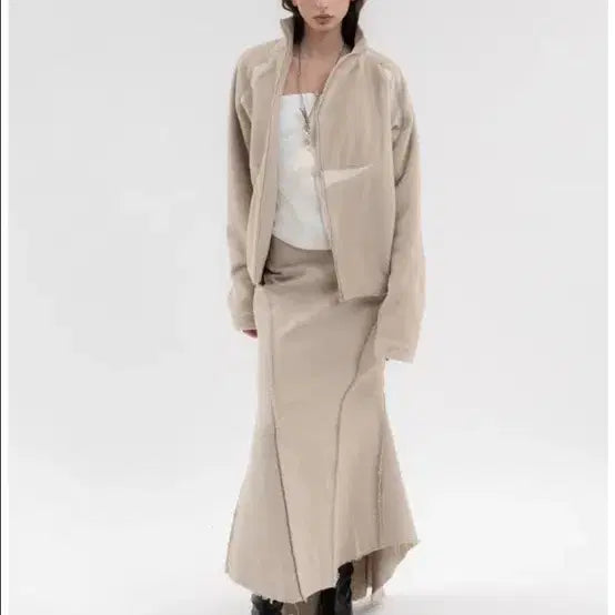 [BUNJANG] Hyein Seo Panel Fleece Jacket / 혜인서 패널드 플리스 2사이즈