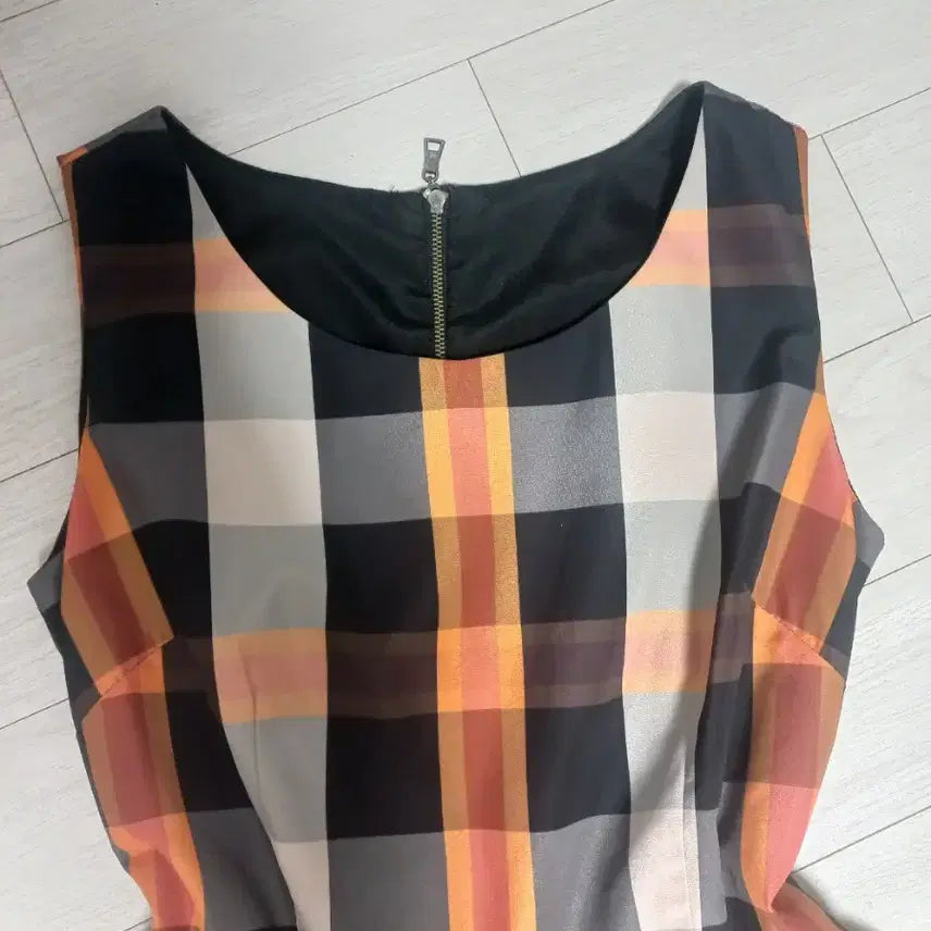 [BUNJANG] Designer Inspired Checkered Dress / (최종) 착샷O 수입 버버리st. 체크 원피스 36