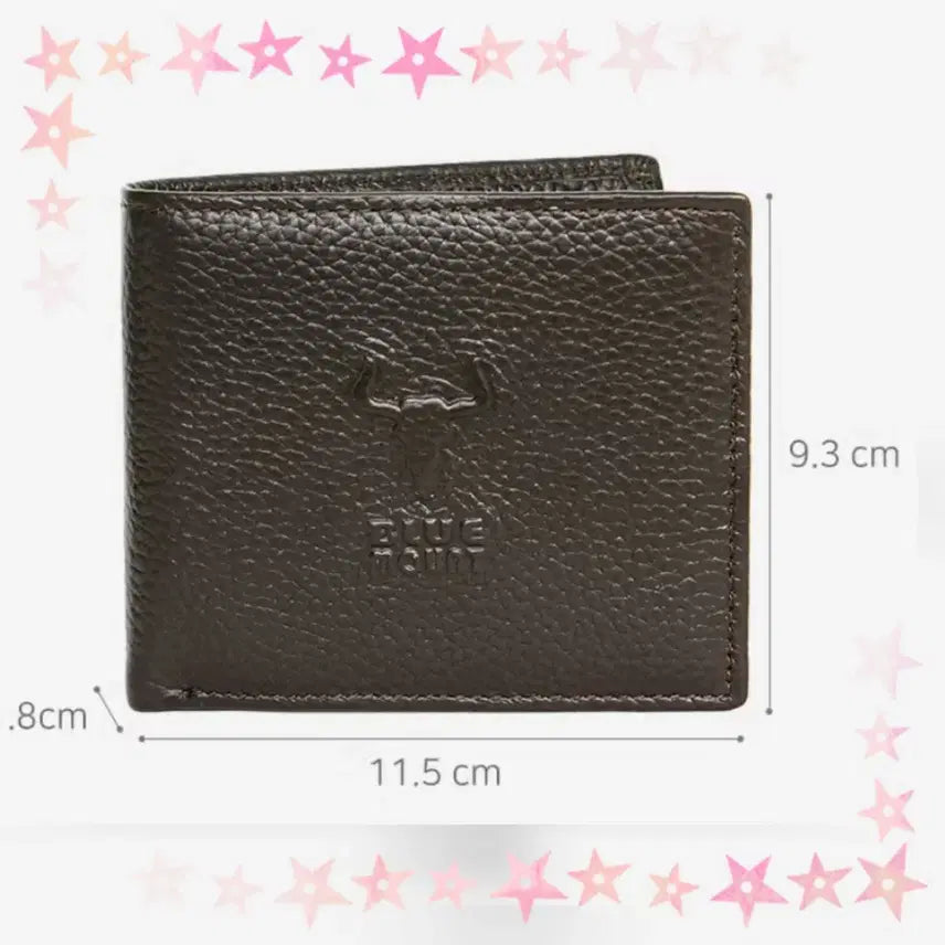 [SOLD OUT] P5 A급 멋스러운 남성 가죽 반지갑 브라운 판매해요