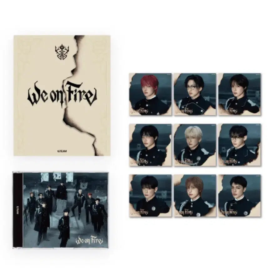 [SOLD OUT] 앤팀 위온파 we on fire 앨범 전종 일괄