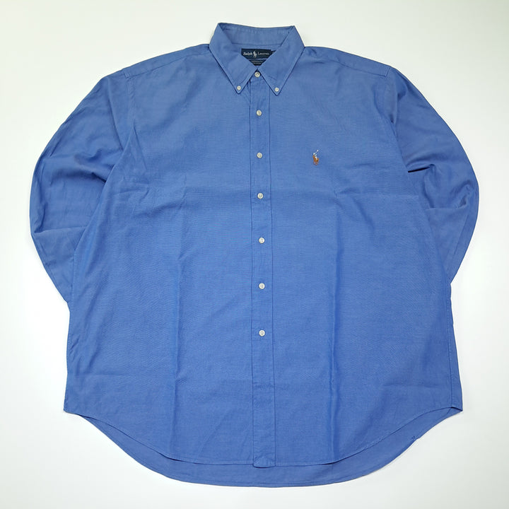 [SOLD OUT] CK125 2XL 폴로 90s 홍콩판 멀티포니 블루 셔츠 남방