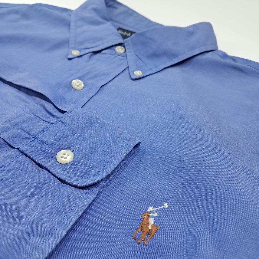 [SOLD OUT] CK125 2XL 폴로 90s 홍콩판 멀티포니 블루 셔츠 남방