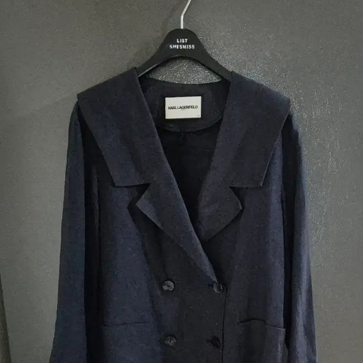 [SOLD OUT] 칼라거펠트 마100% 세일러카라 자켓