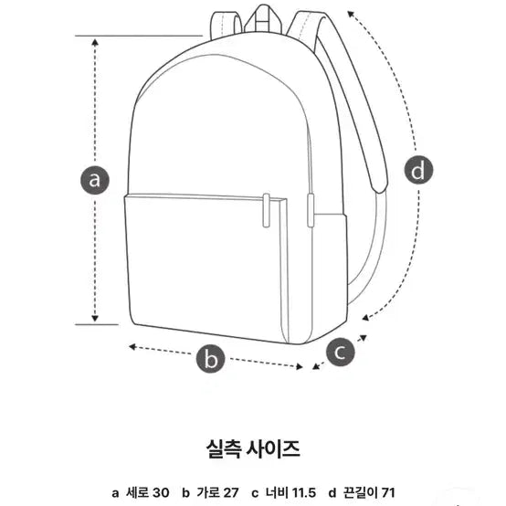 [BUNJANG] Pebble Classic Backpack / 쿠폰 페블(Pebble) 백팩