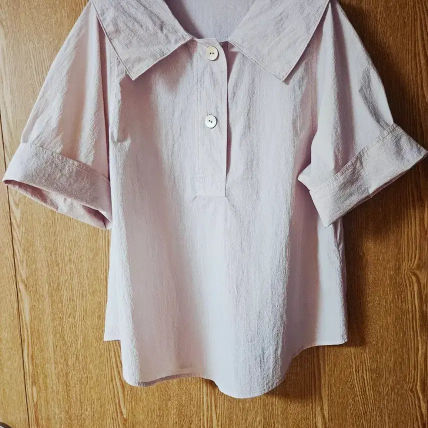 [BUNJANG] Sisley Shirred Blouse / 시슬리 빅카라 셔링 블라우스