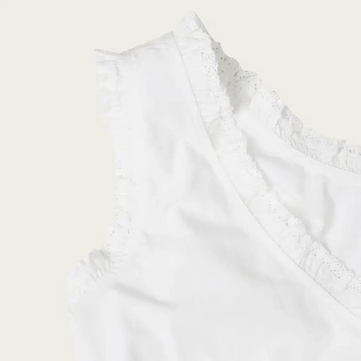 [BUNJANG] Ribbonbit Tippy Blouse - Ivory / Ribbonbit tippy blouse_ivory
