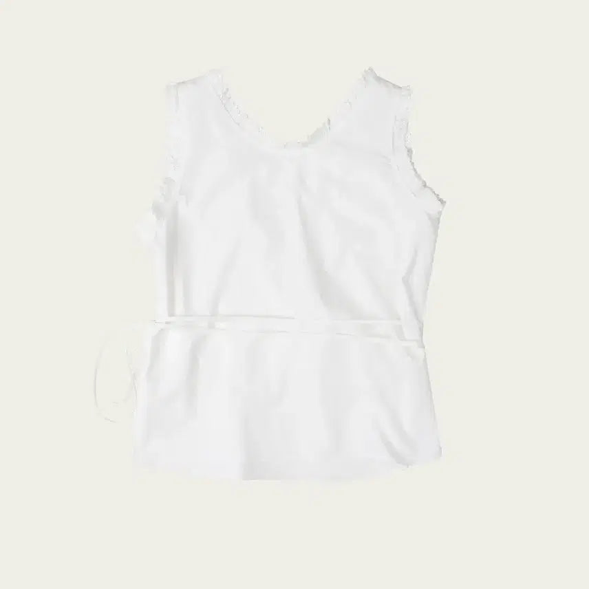 [BUNJANG] Ribbonbit Tippy Blouse - Ivory / Ribbonbit tippy blouse_ivory
