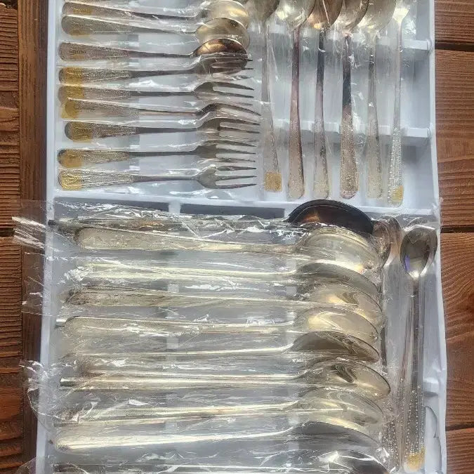 [BUNJANG] Sammi Silver Plated Spoon Set / 옛날은도금세트