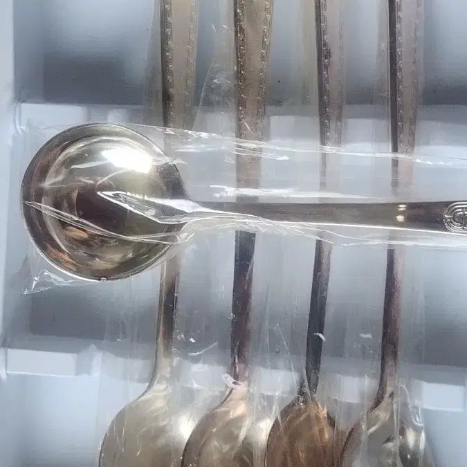 [BUNJANG] Sammi Silver Plated Spoon Set / 옛날은도금세트
