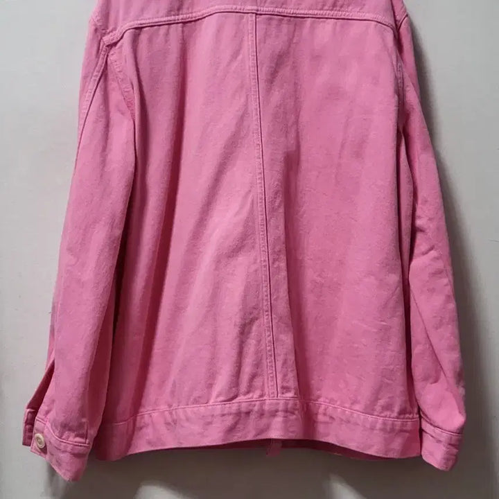 [BUNJANG] Pink Denim Jacket / 귀여운 핑크색 데님 자켓