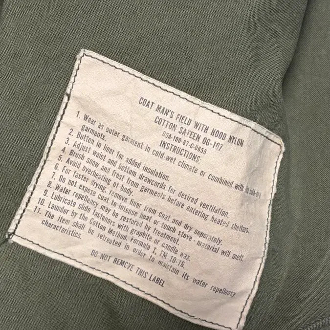 [BUNJANG] M65 Field Jacket 2nd Generation Large Short / m65 필드자켓 2세대 라지숏